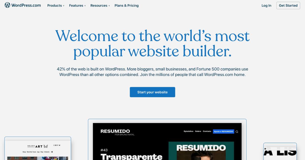 Wordpress Website