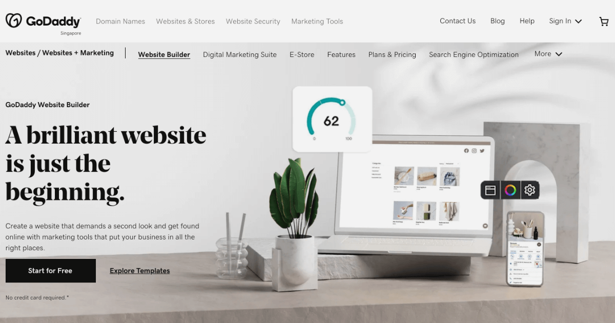 GoDaddy Website